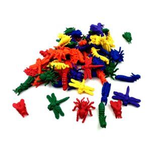 Rubber Bug Toys Learning Resources Multicolor Lot of 69pc Children Kids Insects